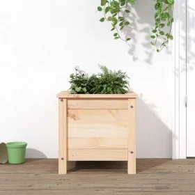 Jardinera madera maciza de pino 40x40x39 cm von , Töpfe und Pflanzgefäße - Ref: Foro24-825247, Preis: 49,42 €, Rabatt: %