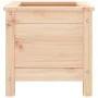 Jardinera madera maciza de pino 40x40x39 cm de , Maceteros y jardineras - Ref: Foro24-825247, Precio: 49,40 €, Descuento: %