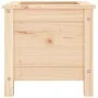 Jardinera madera maciza de pino 40x40x39 cm de , Maceteros y jardineras - Ref: Foro24-825247, Precio: 49,40 €, Descuento: %