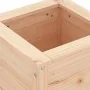 Jardinera madera maciza de pino 40x40x39 cm de , Maceteros y jardineras - Ref: Foro24-825247, Precio: 49,40 €, Descuento: %