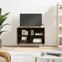 Mueble de TV madera de ingeniería roble ahumado 69,5x30x50 cm by , TV Furniture - Ref: Foro24-826961, Price: 43,22 €, Discoun...