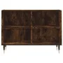Mueble de TV madera de ingeniería roble ahumado 69,5x30x50 cm by , TV Furniture - Ref: Foro24-826961, Price: 43,22 €, Discoun...