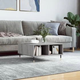 Mesa de centro madera de ingeniería gris Sonoma 60x60x30 cm by , Coffee table - Ref: Foro24-827034, Price: 44,98 €, Discount: %