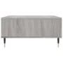 Mesa de centro madera de ingeniería gris Sonoma 60x60x30 cm by , Coffee table - Ref: Foro24-827034, Price: 44,95 €, Discount: %