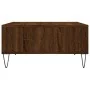 Mesa de centro madera de ingeniería roble marrón 60x60x30 cm by , Coffee table - Ref: Foro24-827043, Price: 43,83 €, Discount: %