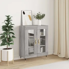 Aparador de madera de ingeniería gris Sonoma 69,5x34x90 cm von , Sideboards - Ref: Foro24-827770, Preis: 87,31 €, Rabatt: %