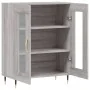Aparador de madera de ingeniería gris Sonoma 69,5x34x90 cm de , Aparadores - Ref: Foro24-827770, Precio: 87,30 €, Descuento: %