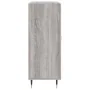 Aparador de madera de ingeniería gris Sonoma 69,5x34x90 cm de , Aparadores - Ref: Foro24-827770, Precio: 87,30 €, Descuento: %