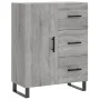 Aparador de madera de ingeniería gris Sonoma 69,5x34x90 cm de , Aparadores - Ref: Foro24-827946, Precio: 101,42 €, Descuento: %