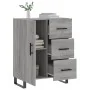 Aparador de madera de ingeniería gris Sonoma 69,5x34x90 cm de , Aparadores - Ref: Foro24-827946, Precio: 101,42 €, Descuento: %