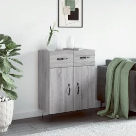 Aparador de madera de ingeniería gris Sonoma 69,5x34x90 cm von , Sideboards - Ref: Foro24-827978, Preis: 85,32 €, Rabatt: %