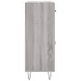 Aparador de madera de ingeniería gris Sonoma 69,5x34x90 cm by , Sideboards - Ref: Foro24-827978, Price: 85,31 €, Discount: %