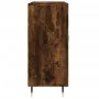 Aparador de madera de ingeniería roble ahumado 90x34x80 cm de , Aparadores - Ref: Foro24-828089, Precio: 79,42 €, Descuento: %