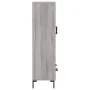 Aparador alto madera de ingeniería gris Sonoma 69,5x31x115 cm de , Aparadores - Ref: Foro24-828306, Precio: 95,40 €, Descuent...