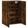 Armario de pared roble ahumado 69,5x34x90 cm de , Aparadores - Ref: Foro24-828409, Precio: 79,28 €, Descuento: %