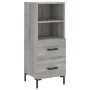 Aparador madera de ingeniería gris Sonoma 34,5x34x90 cm von , Sideboards - Ref: Foro24-828674, Preis: 56,92 €, Rabatt: %