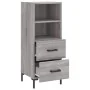 Aparador madera de ingeniería gris Sonoma 34,5x34x90 cm von , Sideboards - Ref: Foro24-828674, Preis: 56,92 €, Rabatt: %