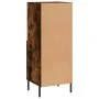 Aparador madera de ingeniería roble ahumado 34,5x34x90 cm de , Aparadores - Ref: Foro24-828681, Precio: 58,07 €, Descuento: %