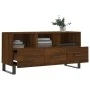 Mueble de TV madera de ingeniería marrón roble 102x36x50 cm by , TV Furniture - Ref: Foro24-829067, Price: 84,43 €, Discount: %
