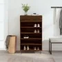 Zapatero madera de ingeniería roble marrón 60x35x105 cm de , Armarios y almacenamiento - Ref: Foro24-829611, Precio: 72,84 €,...