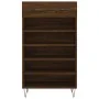 Zapatero madera de ingeniería roble marrón 60x35x105 cm de , Armarios y almacenamiento - Ref: Foro24-829611, Precio: 72,84 €,...