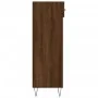 Zapatero madera de ingeniería roble marrón 60x35x105 cm de , Armarios y almacenamiento - Ref: Foro24-829611, Precio: 72,84 €,...