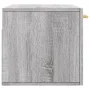 Armario de pared madera de ingeniería gris Sonoma 80x36,5x35 cm de , Taquillas y armarios de almacenamiento - Ref: Foro24-830...