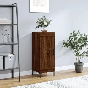 Aparador madera de ingeniería marrón roble 34,5x34x90 cm by , Sideboards - Ref: Foro24-830451, Price: 62,54 €, Discount: %