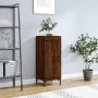 Aparador madera de ingeniería marrón roble 34,5x34x90 cm de , Aparadores - Ref: Foro24-830451, Precio: 62,54 €, Descuento: %