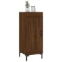 Aparador madera de ingeniería marrón roble 34,5x34x90 cm de , Aparadores - Ref: Foro24-830451, Precio: 62,54 €, Descuento: %