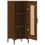 Aparador madera de ingeniería marrón roble 34,5x34x90 cm de , Aparadores - Ref: Foro24-830451, Precio: 62,54 €, Descuento: %