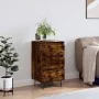 Aparador madera de ingeniería roble ahumado 40x35x70 cm de , Aparadores - Ref: Foro24-831097, Precio: 59,85 €, Descuento: %