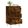 Aparador madera de ingeniería roble ahumado 40x35x70 cm de , Aparadores - Ref: Foro24-831097, Precio: 59,85 €, Descuento: %