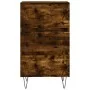 Aparador madera de ingeniería roble ahumado 40x35x70 cm de , Aparadores - Ref: Foro24-831097, Precio: 59,85 €, Descuento: %