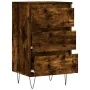 Aparador madera de ingeniería roble ahumado 40x35x70 cm de , Aparadores - Ref: Foro24-831097, Precio: 59,85 €, Descuento: %
