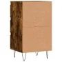 Aparador madera de ingeniería roble ahumado 40x35x70 cm de , Aparadores - Ref: Foro24-831097, Precio: 59,85 €, Descuento: %