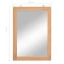 Espejo de pared madera de teca maciza 50x70 cm by , Mirrors - Ref: Foro24-246501, Price: 58,35 €, Discount: %