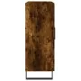 Aparador de madera de ingeniería roble ahumado 69,5x34x90 cm by , Sideboards - Ref: Foro24-827817, Price: 86,85 €, Discount: %