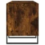 Mueble discos madera contrachapada roble ahumado 121x38x48 cm by , CD and DVD storage - Ref: Foro24-831689, Price: 96,87 €, D...