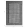 Alfombra de exterior ARAKIL negra 140x200 cm PP von , Outdoor-Protektoren - Ref: Foro24-317004, Preis: 32,10 €, Rabatt: %