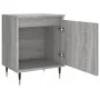 Mesita de noche madera de ingeniería gris Sonoma 40x30x50 cm de , Mesitas de noche - Ref: Foro24-826824, Precio: 40,03 €, Des...