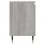 Mesita de noche madera de ingeniería gris Sonoma 40x30x50 cm de , Mesitas de noche - Ref: Foro24-826824, Precio: 40,03 €, Des...
