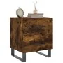 Mesita de noche madera ingeniería roble ahumado 40x35x47,5 cm de , Mesitas de noche - Ref: Foro24-827366, Precio: 50,89 €, De...