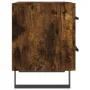 Mesita de noche madera ingeniería roble ahumado 40x35x47,5 cm de , Mesitas de noche - Ref: Foro24-827366, Precio: 50,89 €, De...