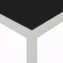 Mesa de jardín de jardín de acero negra 220x90x74,5 cm by , Garden tables - Ref: Foro24-44705, Price: 330,11 €, Discount: %