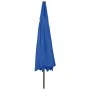 Sombrilla de jardín con luces LED azul celeste 400 cm de , Sombrillas - Ref: Foro24-312537, Precio: 90,76 €, Descuento: %