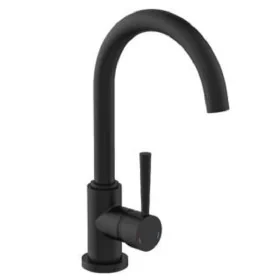 SCHÜTTE Grifo mezclador con caño alto CORNWALL baja presión negro mate by , Faucets - Ref: Foro24-435076, Price: 107,58 €, Di...