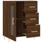 Aparador de madera de ingeniería marrón roble 69,5x34x90 cm by , Sideboards - Ref: Foro24-828035, Price: 70,80 €, Discount: %