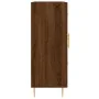 Aparador de madera de ingeniería marrón roble 69,5x34x90 cm by , Sideboards - Ref: Foro24-828035, Price: 70,80 €, Discount: %