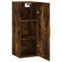 Armario de pared roble ahumado 34,5x34x90 cm by , Sideboards - Ref: Foro24-828849, Price: 49,84 €, Discount: %